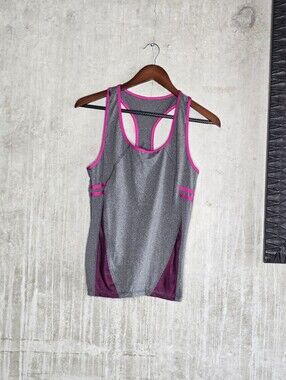 Legging Park Gray and Pink Tank Top Size L/XL